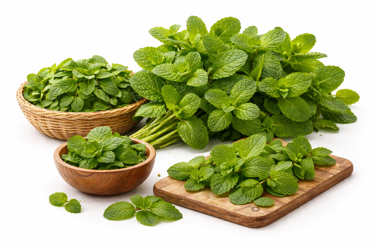 Fresh mint leaves exporter from India - Matre Exim